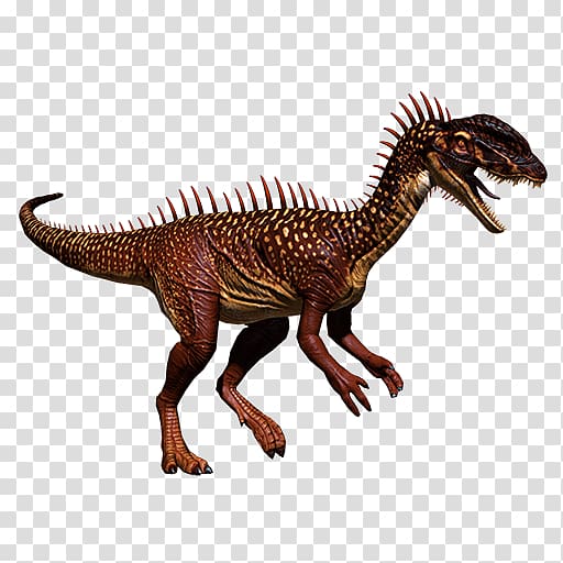 Dilophosaurus Velociraptor Primal Carnage Carcharodontosaurus Dinosaur, dinosaur transparent background PNG clipart