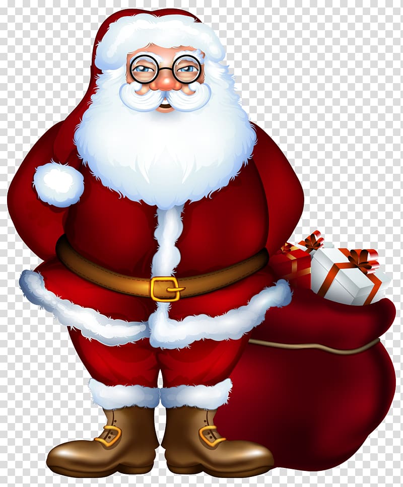 Santa Claus , Santa Claus Mrs. Claus Christmas , Santa Claus transparent background PNG clipart