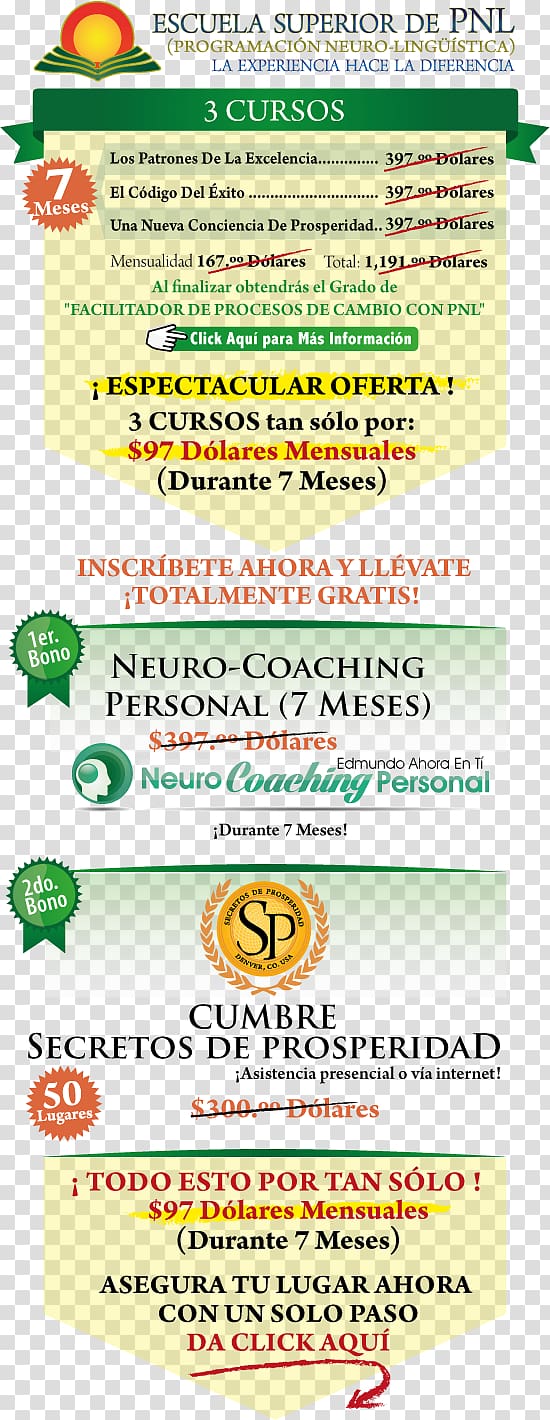 Neuro-linguistic programming School Coaching con PNL: guía práctica para obtener lo mejor de ti mismo y de los demás Higher education Course, school transparent background PNG clipart