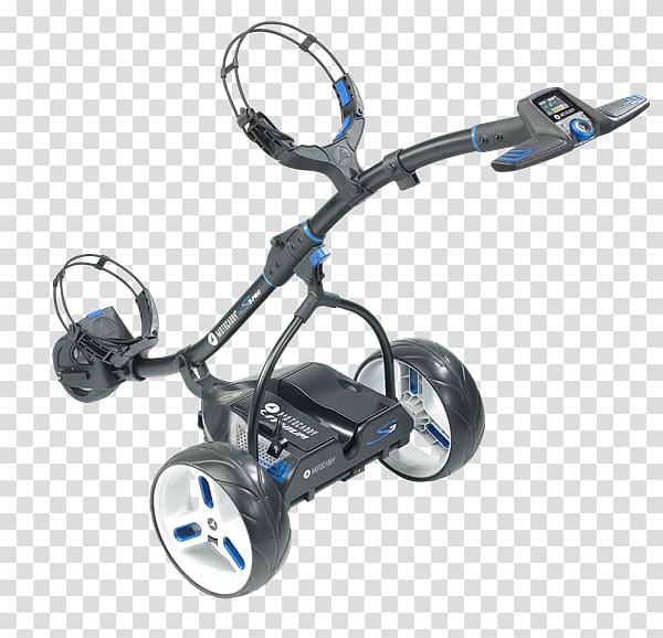 Electric golf trolley PowaKaddy Golf Buggies Golf equipment, push cart transparent background PNG clipart