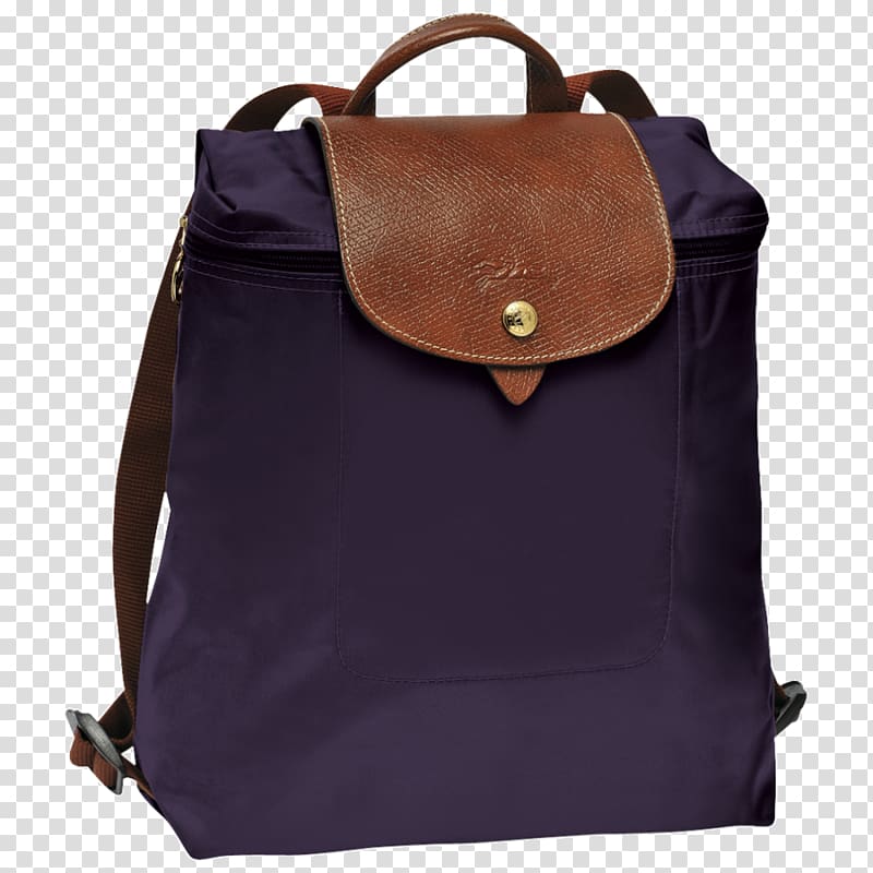 Longchamp 'Le Pliage' Backpack Handbag, backpack transparent background PNG clipart