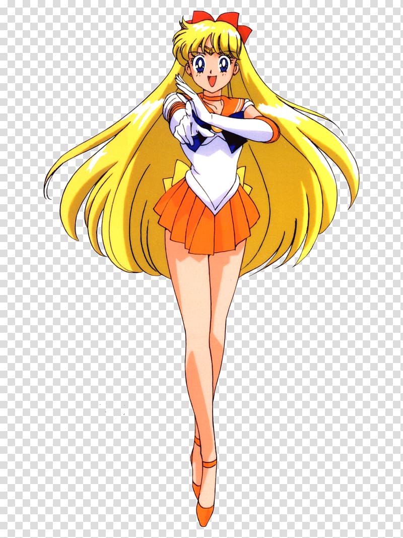 Sailor Venus Sailor Mercury Chibiusa Sailor Mars Sailor Moon, venus transparent background PNG clipart
