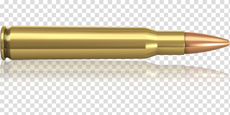 .270 Winchester Ammunition Caliber .308 Winchester Weapon, ammunition transparent background PNG clipart