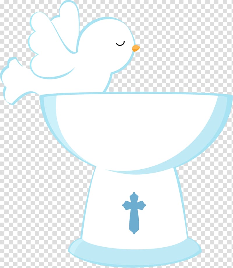 white bird on birdbath illustration, Baptism First Communion Eucharist Child, baptism transparent background PNG clipart