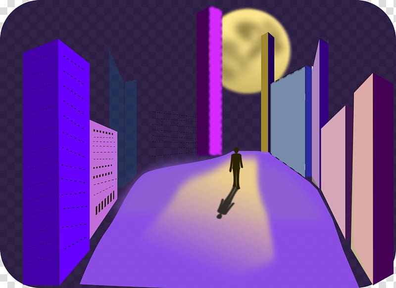Moonwalk , night city transparent background PNG clipart