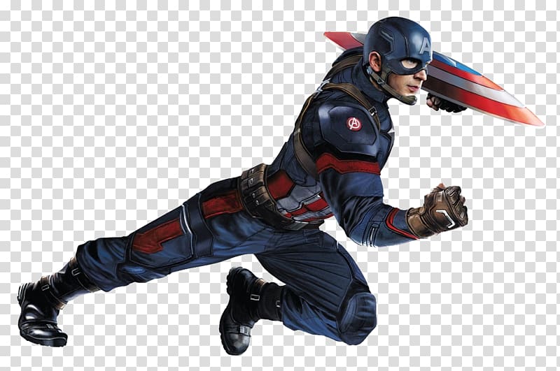 Captain America transparent background PNG clipart