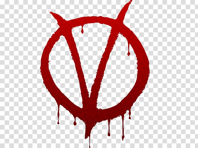 V for Vendetta Logo Decal, Mob Rules transparent background PNG clipart