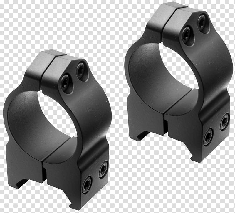 Telescopic sight Weaver rail mount Rifle Nikon Shooting, Metal Ring transparent background PNG clipart
