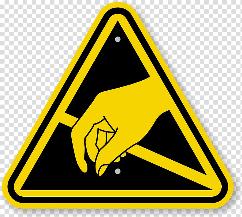 Warning sign Traffic sign Dangerous goods Hazard, symbol transparent background PNG clipart