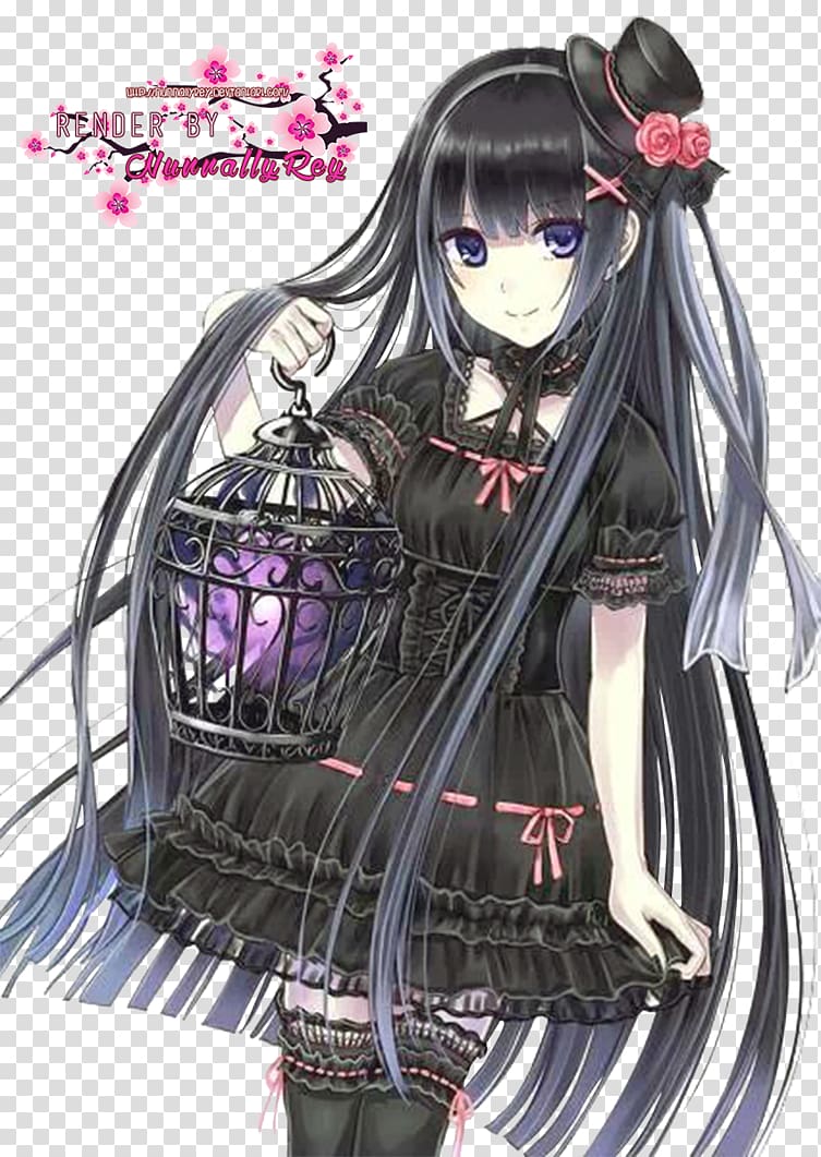 Anime Lolita fashion Gothic architecture Kawaii, Anime transparent background PNG clipart