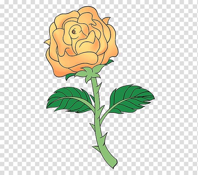 Drawing Rose How-to Sketch, line shading transparent background PNG clipart