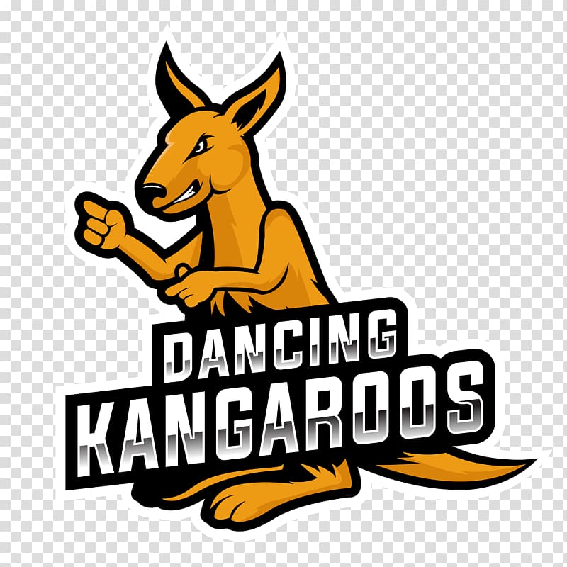 Brand Cartoon Logo Line, kangaroo transparent background PNG clipart