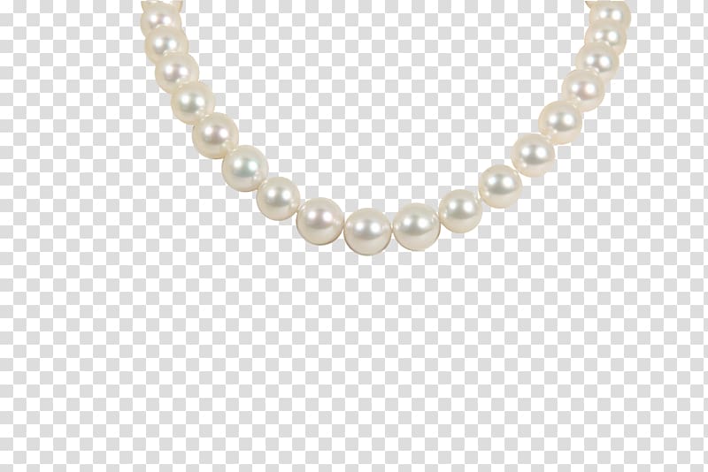 Pearl necklace Pearl necklace Baroque pearl Jewellery, necklace transparent background PNG clipart