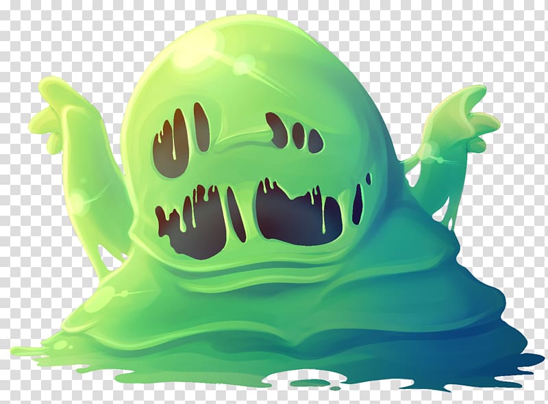 Ooze Monster , slime transparent background PNG clipart