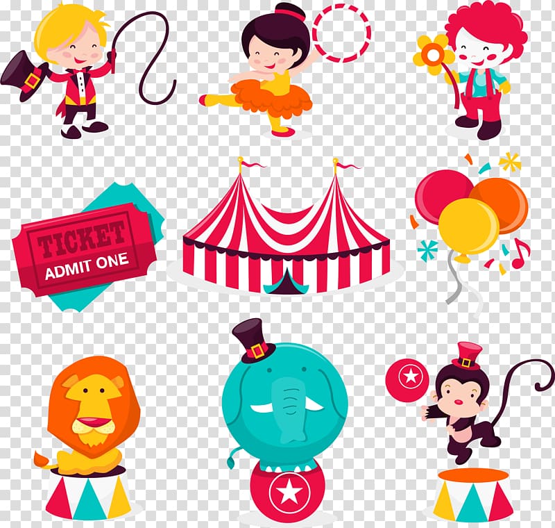 circus team illustration, Circus Ringmaster , circus transparent background PNG clipart