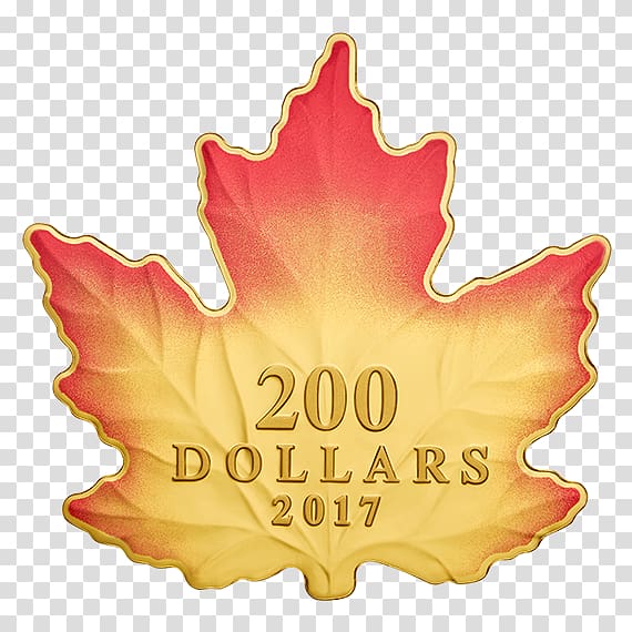 150th anniversary of Canada Canadian Gold Maple Leaf, mid autumn pancake transparent background PNG clipart