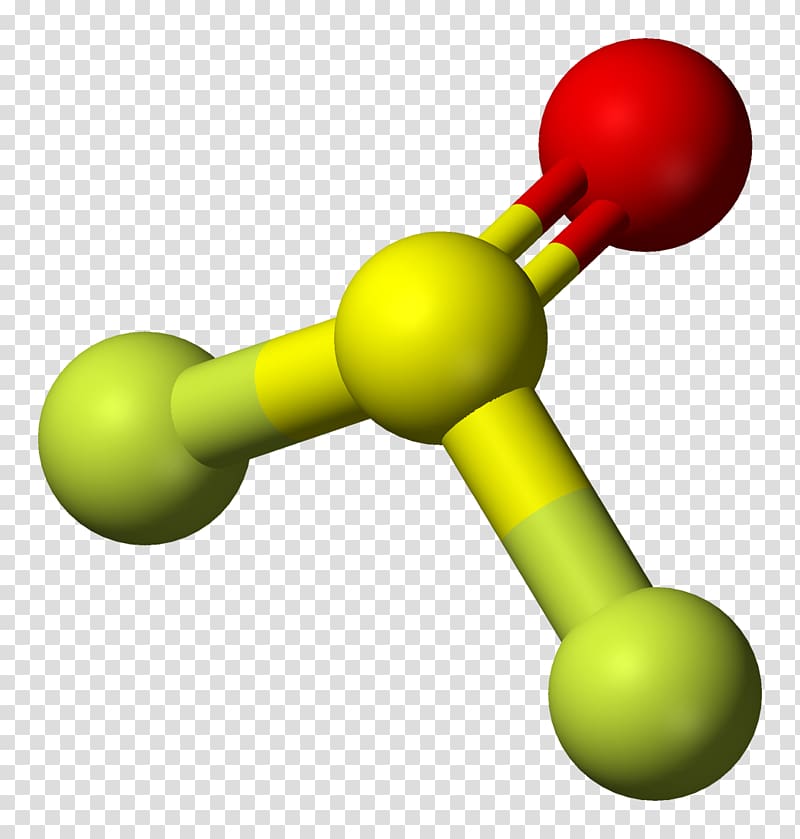 Thionyl fluoride Sulfur tetrafluoride Gas-phase ion chemistry Molecule, chemical structure transparent background PNG clipart