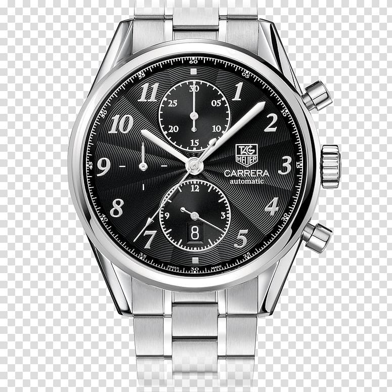 Chronograph Watch TAG Heuer Carrera Calibre 16 Day-Date Jewellery, watch transparent background PNG clipart