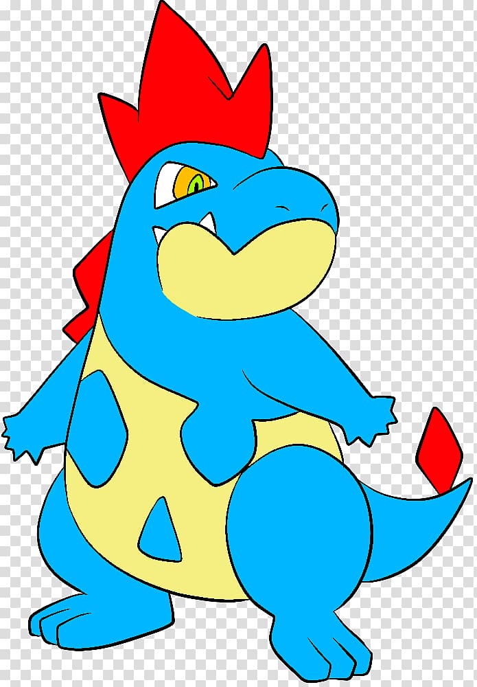 Pokémon Gold and Silver Croconaw Totodile Feraligatr, others transparent background PNG clipart
