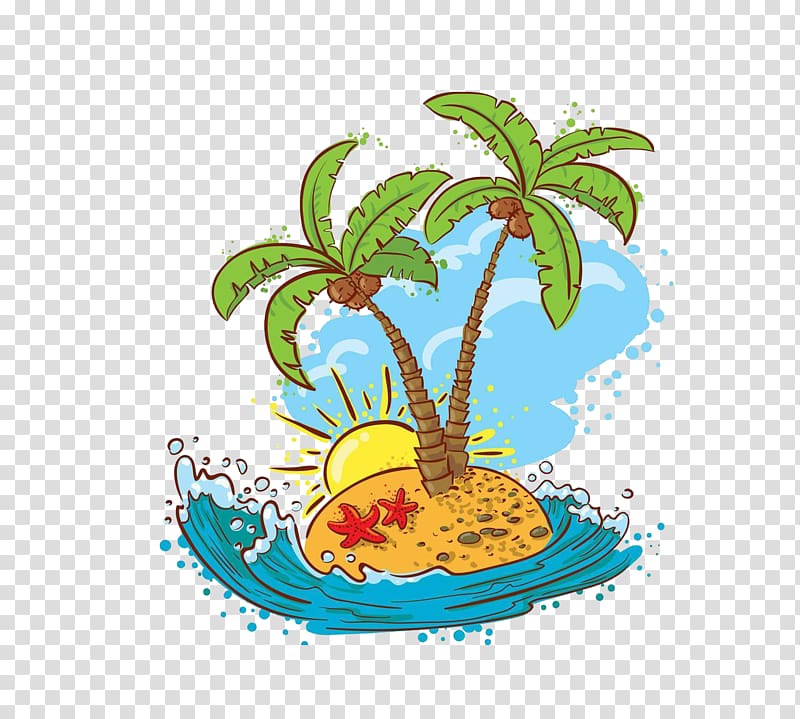 Coconut Tree Cartoon, coconut transparent background PNG clipart ...