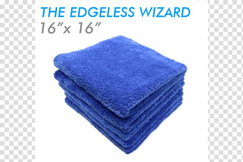 Towel Microfiber Textile Polar fleece, blue towel transparent background PNG clipart