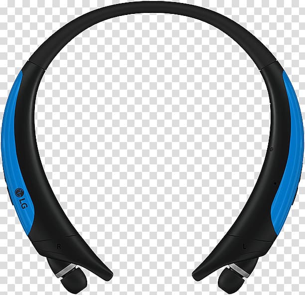 Headphones LG Electronics Microphone Mobile Phones Bluetooth, blue tone transparent background PNG clipart