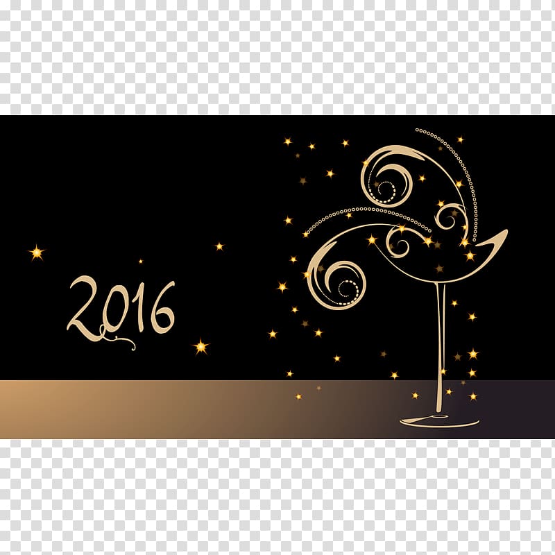 Champagne glass Paper New Year Fototapet, champagne transparent background PNG clipart