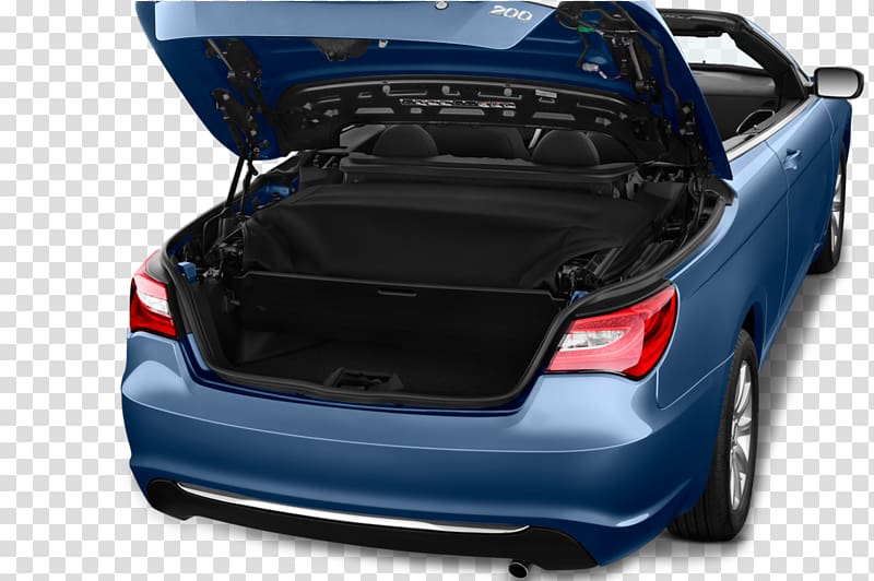 2012 Chrysler 200 Mid-size car 2017 Chrysler 200, car trunk transparent background PNG clipart