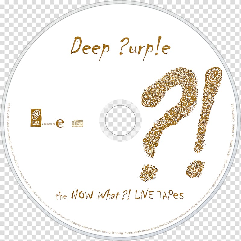 Deep Purple Now What?! Album A Simple Song Come Taste the Band, live now transparent background PNG clipart