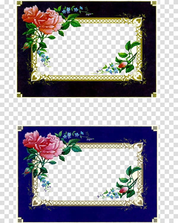 Scrapbooking Frames , rose frame transparent background PNG clipart