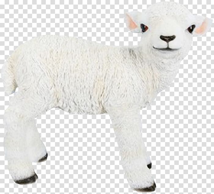 Sheep Agneau Goat Figurine Terrestrial animal, sheep transparent background PNG clipart