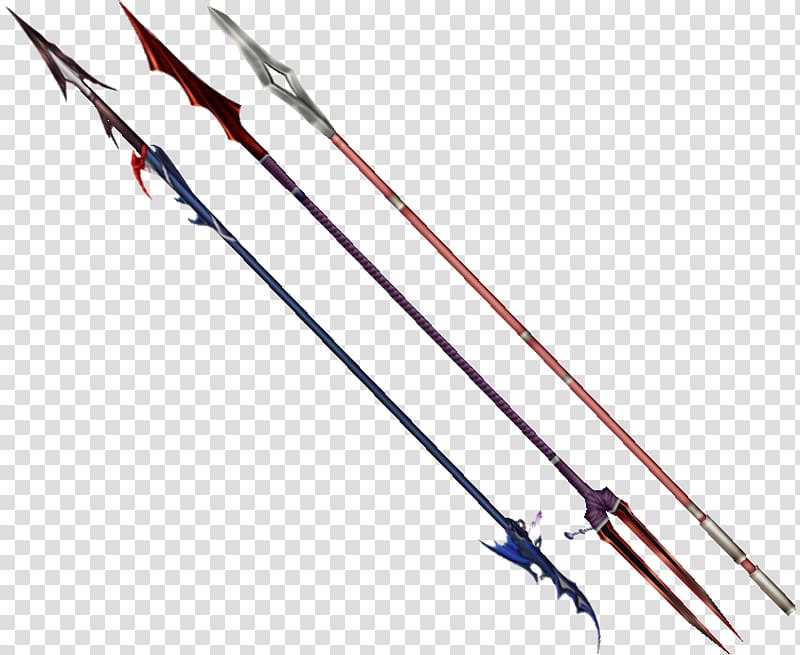 Dissidia Final Fantasy NT Spear Weapon Holy Lance, spear transparent background PNG clipart