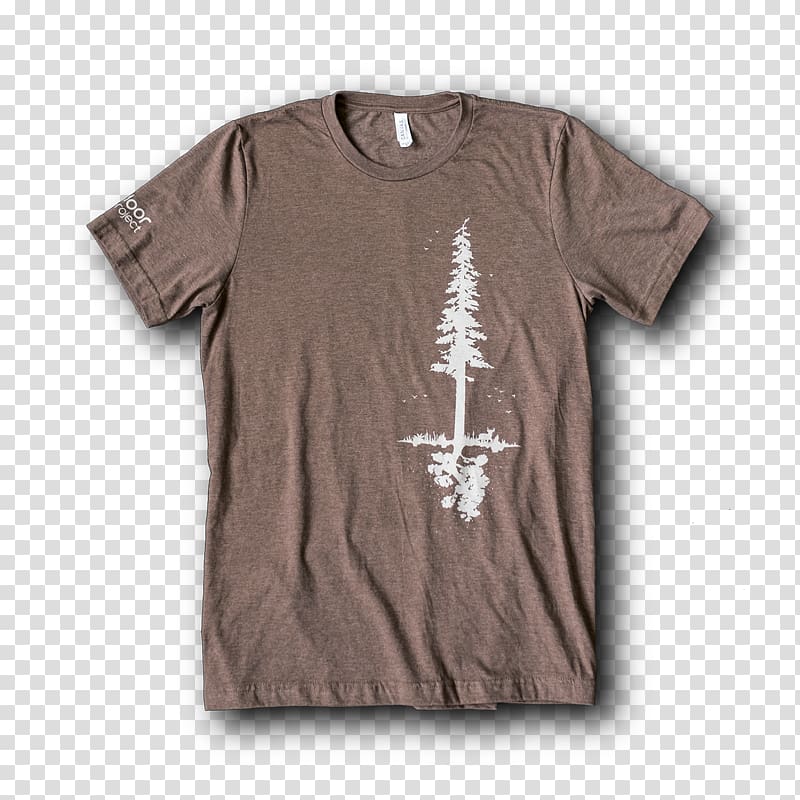 T-shirt Sleeve Brown Symbol, hollywood sign transparent background PNG clipart