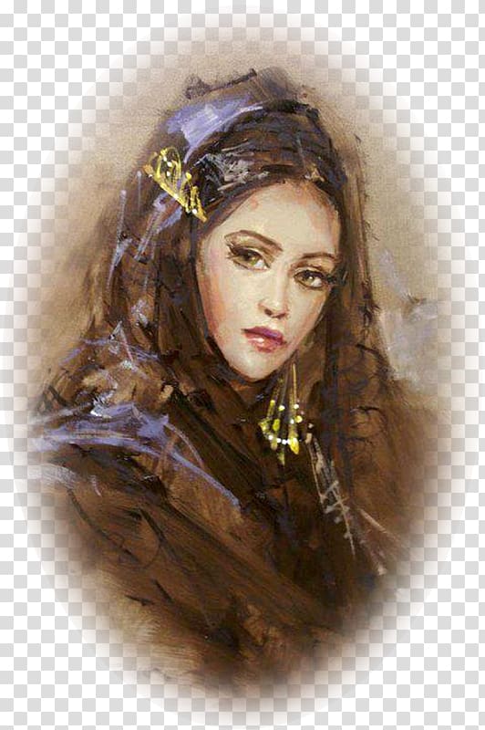 Taşkıran painting The Gypsy Girl Art, painting transparent background PNG clipart