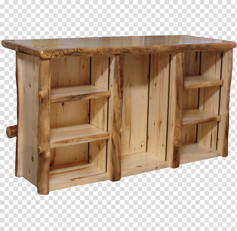 Rustic Log Furniture of Utah, Inc. Drawer Buffets & Sideboards, log furniture transparent background PNG clipart