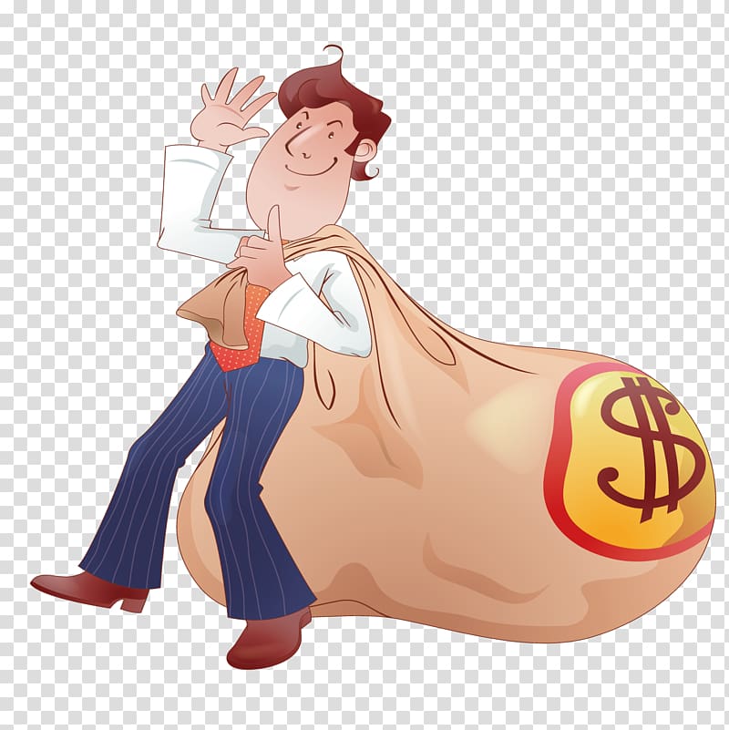 Money Investor Investment Happiness, Business man transparent background PNG clipart