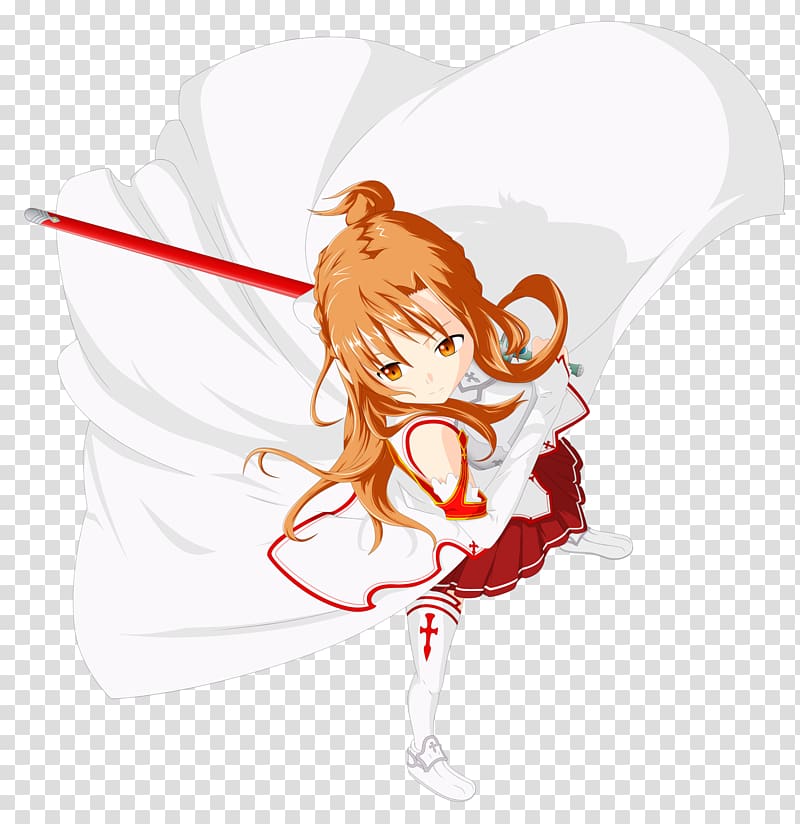 Desktop Asuna Laptop Sword Art Online 1: Aincrad iPhone 5c, asuna transparent background PNG clipart