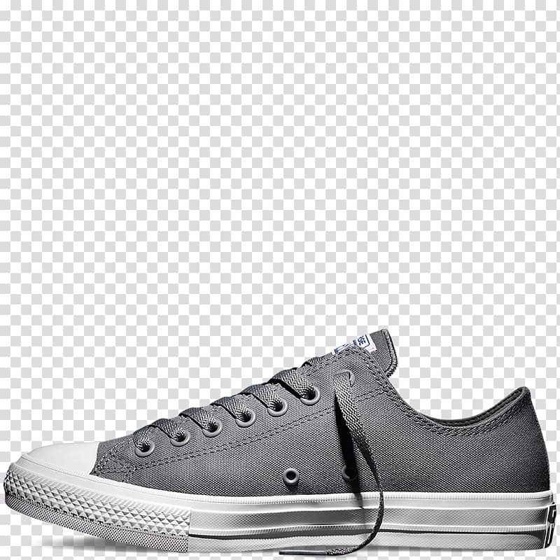 Chuck Taylor All-Stars Mens Converse Chuck Taylor All Star II Ox Plimsoll shoe Converse CT II Hi Black/ White, Vintage Converse Tennis Shoes for Women transparent background PNG clipart
