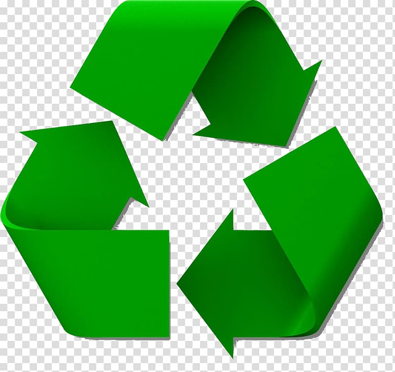 Paper Recycling symbol , Go Green transparent background PNG clipart