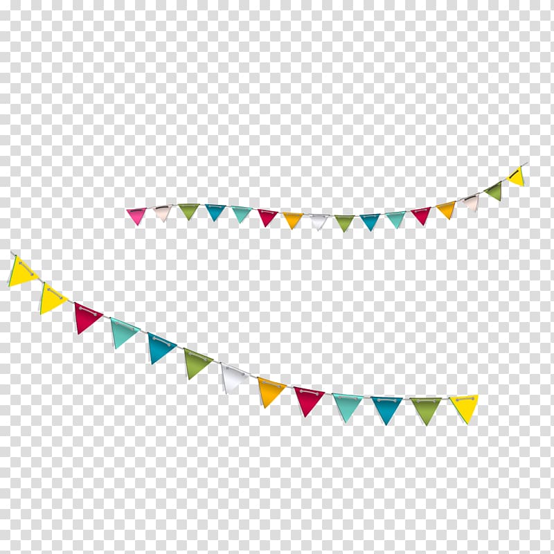 colorful streamers transparent background PNG clipart