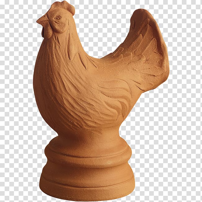 Chicken Bird Ceramic Sculpture Galliformes, hen transparent background PNG clipart