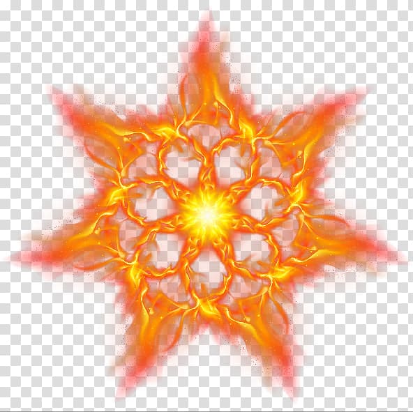 Fire Euclidean Icon, Burning Flowers transparent background PNG clipart