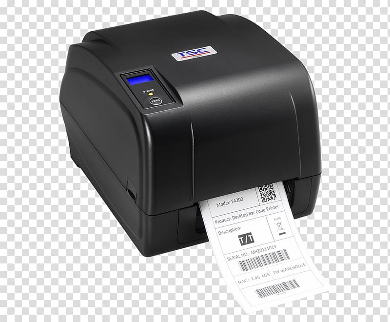 Label printer Thermal-transfer printing Barcode printer Thermal printing, tdp transparent background PNG clipart