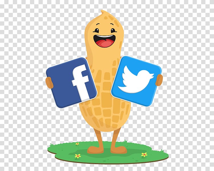Cartoon Mascot Finger , like us on facebook transparent background PNG clipart