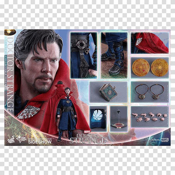 Benedict Cumberbatch Doctor Strange Hot Toys Limited 1:6 scale modeling, toy books transparent background PNG clipart