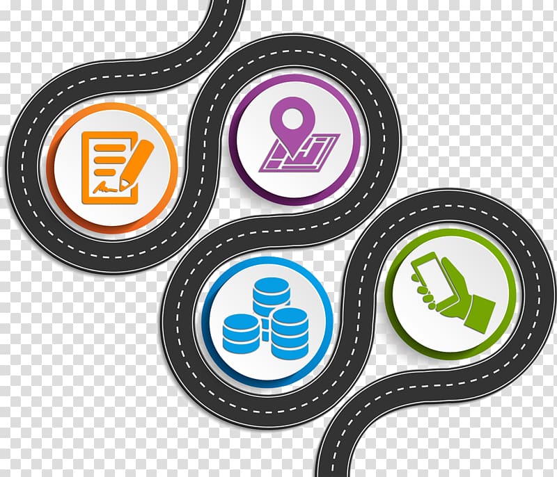 Infographic Road Graphic design, road transparent background PNG clipart