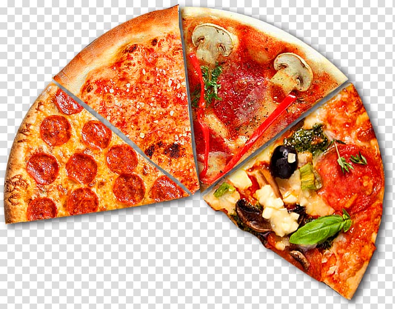 Sicilian pizza European cuisine Junk food Vegetarian cuisine, Free pizza floating material to pull material transparent background PNG clipart