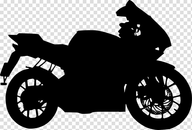 Honda CBR250R/CBR300R Fuel injection Motorcycle Helmets Honda CBR150R, silhouettes transparent background PNG clipart