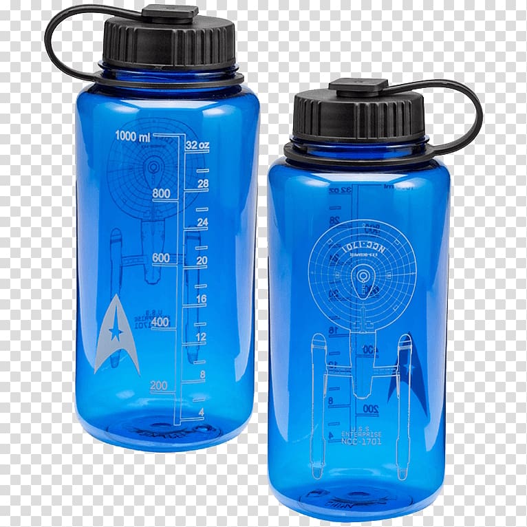 Water Bottles James T. Kirk Hikaru Sulu Star Trek, big Water Bottle transparent background PNG clipart