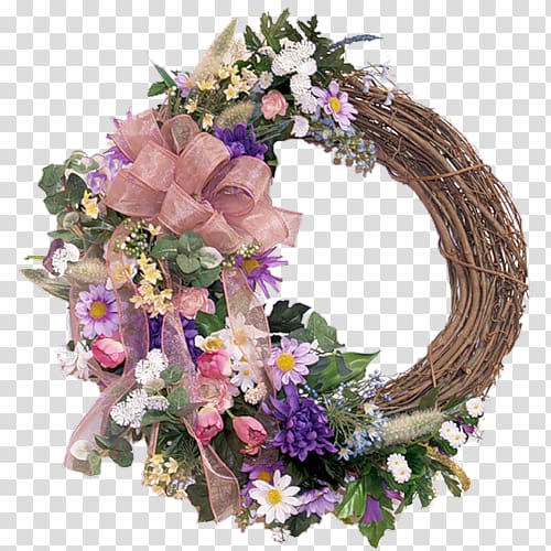 Floral design Flower bouquet Cut flowers Wreath, flower transparent background PNG clipart